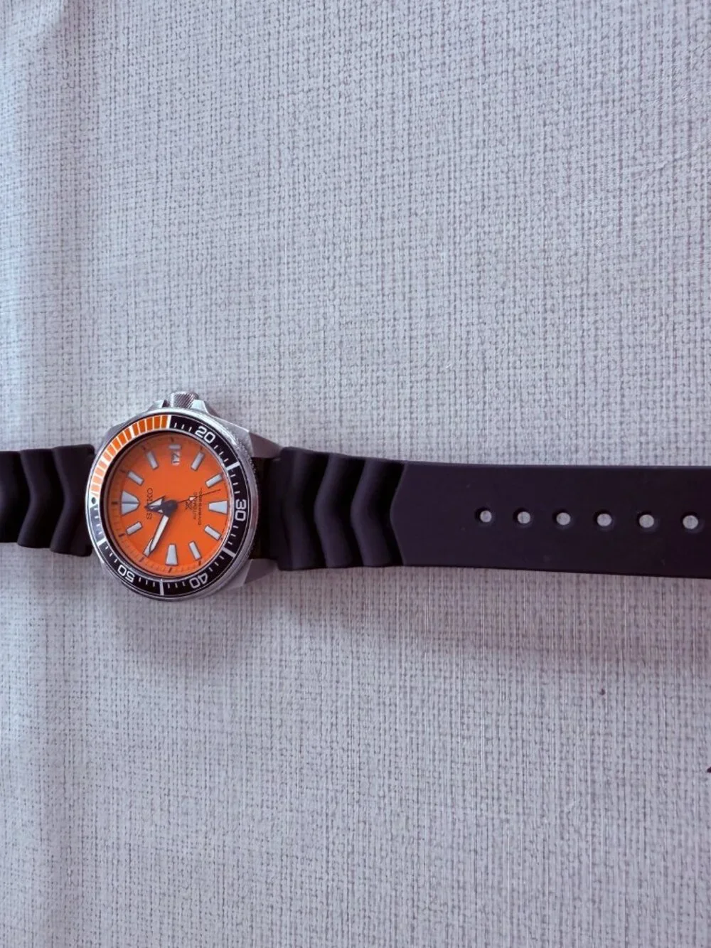 Seiko Prospex "Orange Samurai" SRPC07 – Discontinued Collector’s Piece - Picture 3 of 8